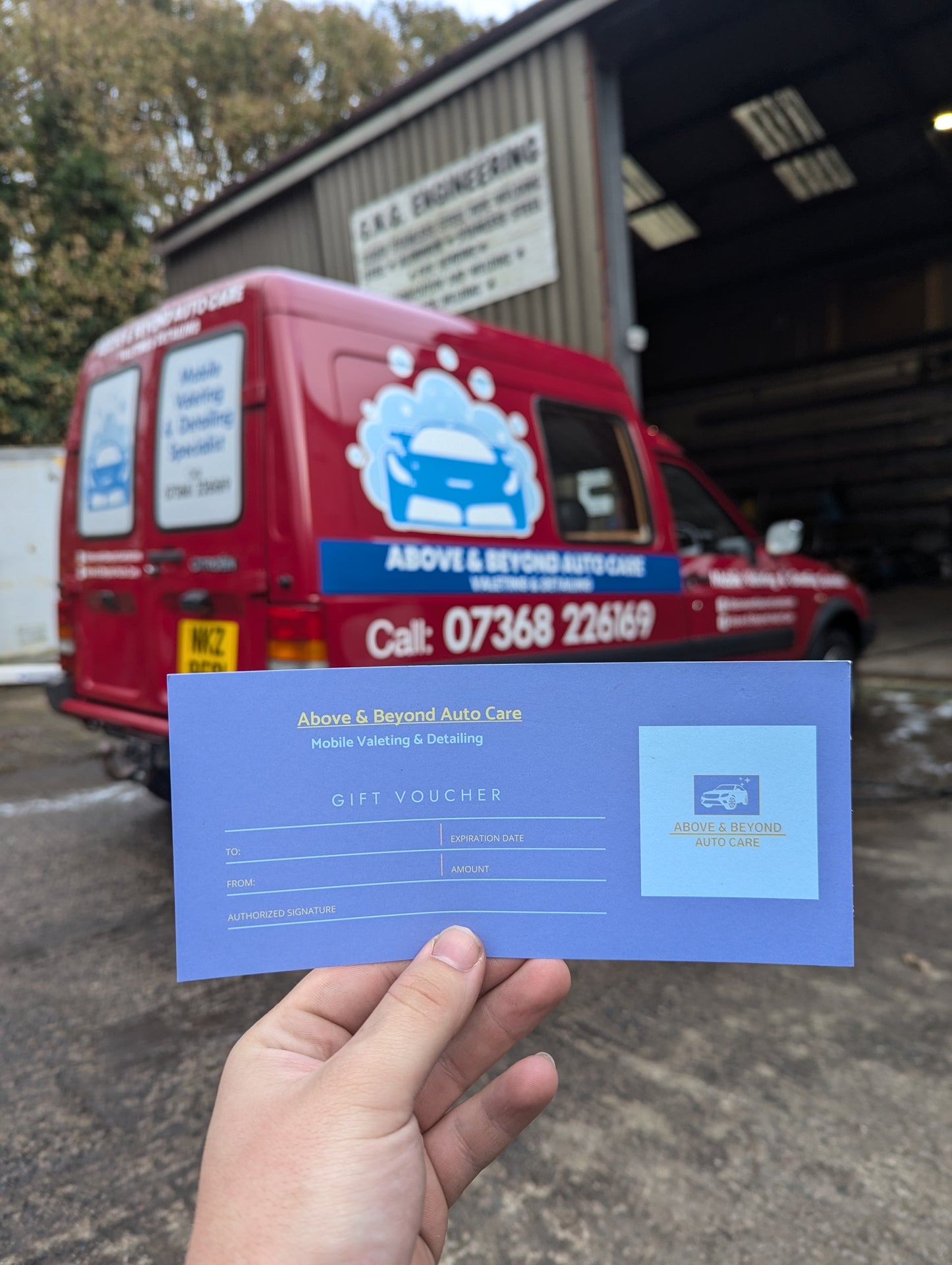Detailing Gift Voucher